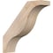 Ekena Millwork 5 1/2"W x 20"D x 20"H Funston Smooth Knee Brace, Douglas Fir BRC06X20X20FST00SDF - alternate 1